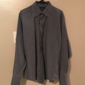 Grey Button Up